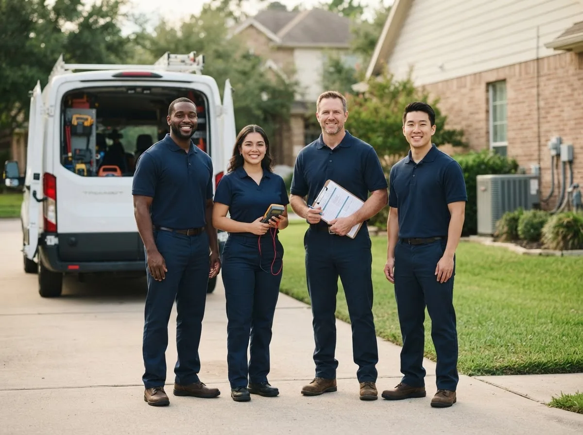 Certified HVAC technician near Garwood, TX